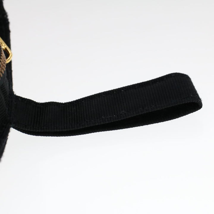 Celine Pouch Nylon Black  47415