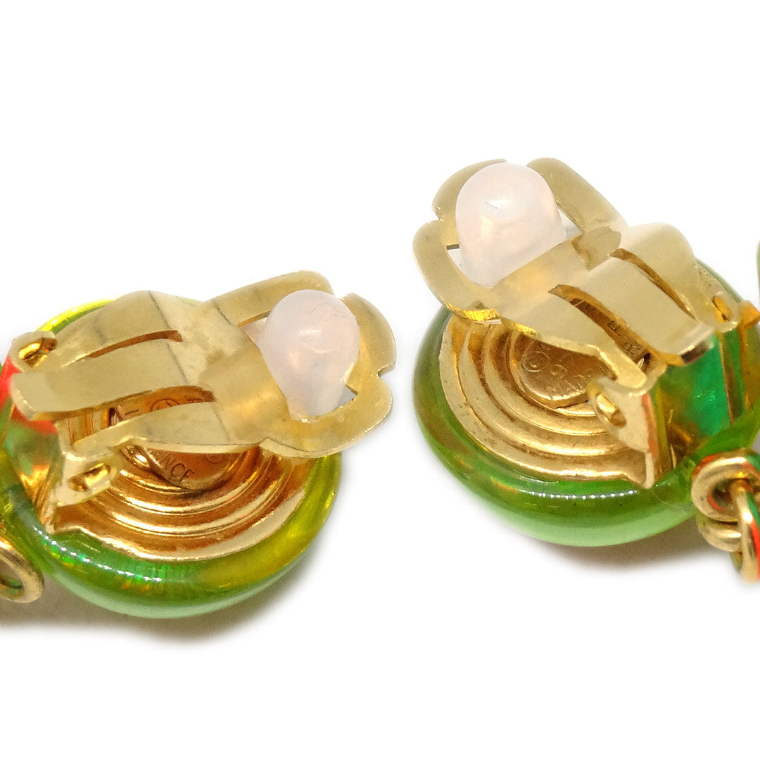 Top Quality Chanel Dangle Cube Earrings Clip-On 97P