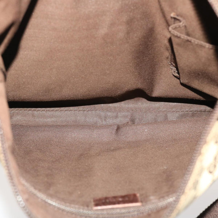 GUCCI GG Canvas Shoulder Bag Beige 145857  47690