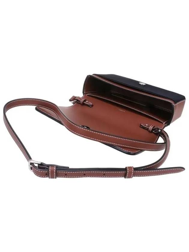Burberry Cotton Technical Leather Cross Bag