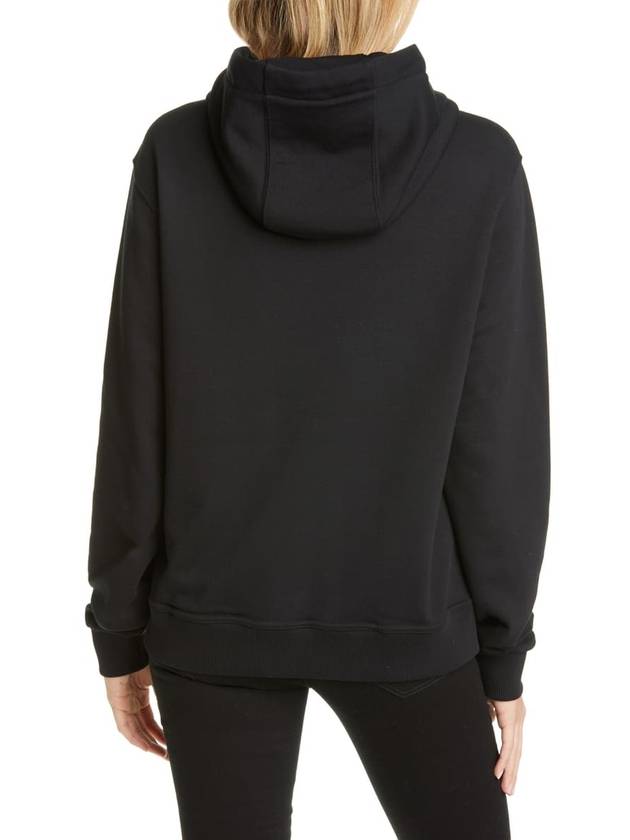 Burberry Monogram Logo Hoodie Black