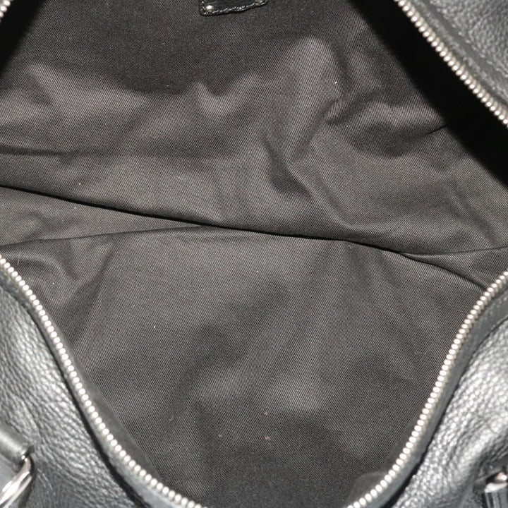 Chloe Mr Paddington Boston Bag Leather Black 48467