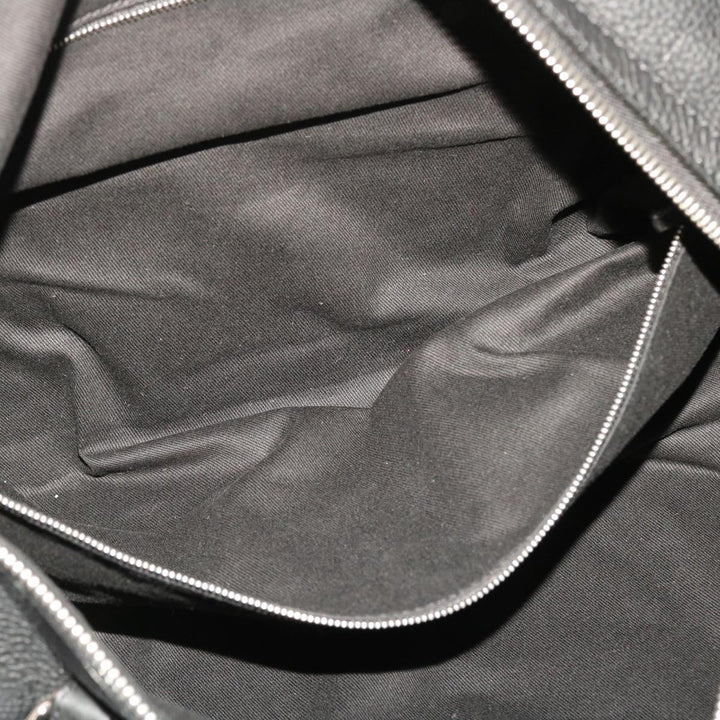 Chloe Mr Paddington Boston Bag Leather Black 48467