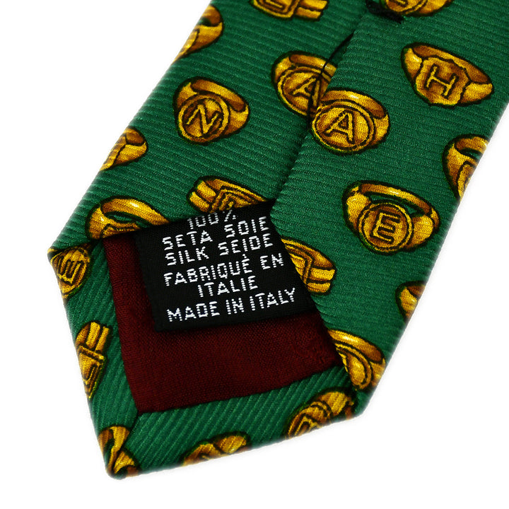 Top Quality Chanel Neck Tie Green Small New