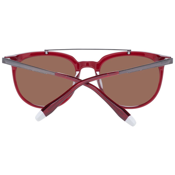 Hackett Burgundy Men Men's Sunglasses