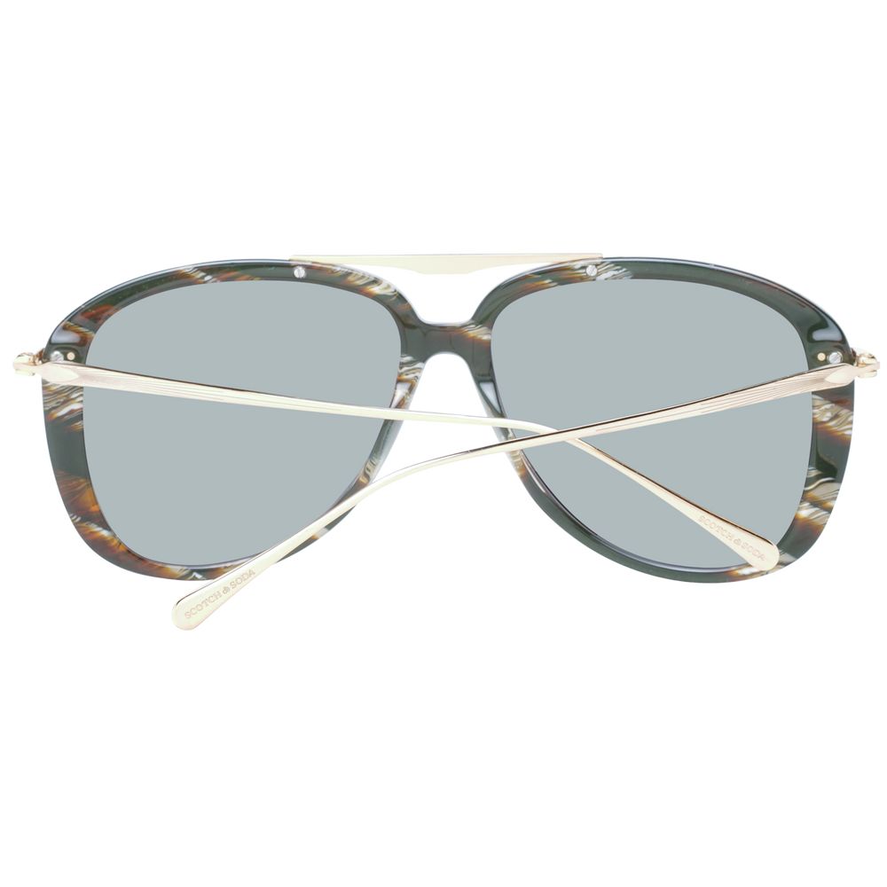 Scotch & Soda Black Men Men's Sunglasses