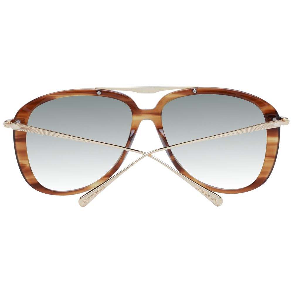 Scotch & Soda Brown Men Men's Sunglasses