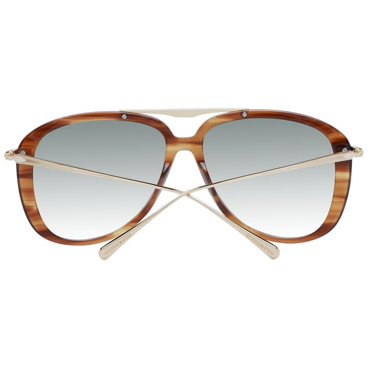 Scotch & Soda Brown Men Men's Sunglasses