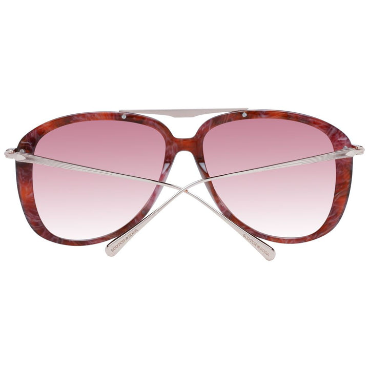 Scotch & Soda Brown Men Men's Sunglasses