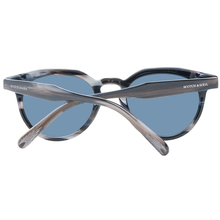 Scotch & Soda Black Men Men's Sunglasses