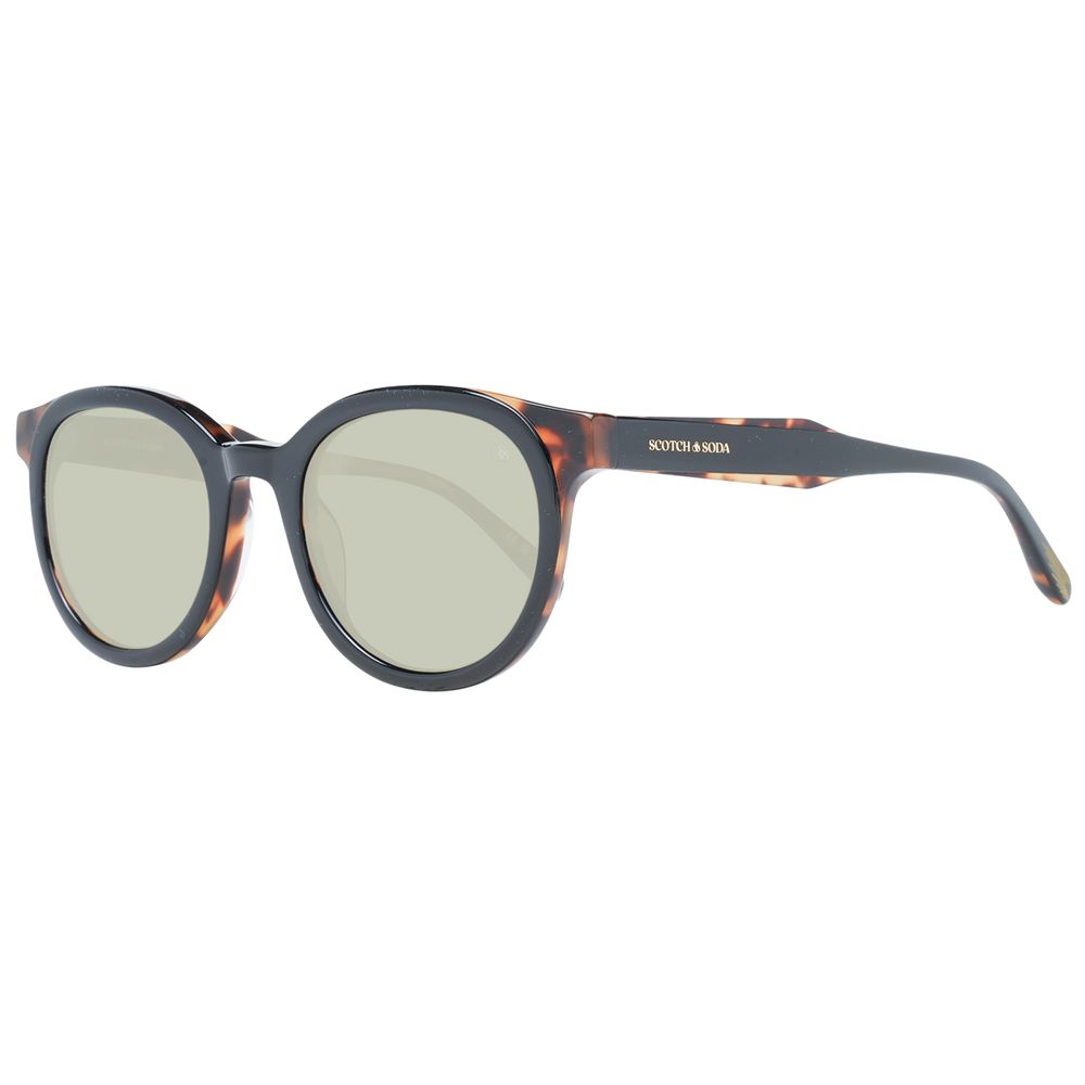 Scotch & Soda Black Men Men's Sunglasses