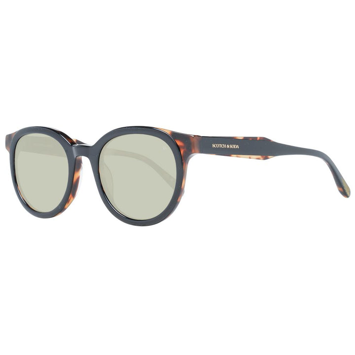 Scotch & Soda Black Men Men's Sunglasses