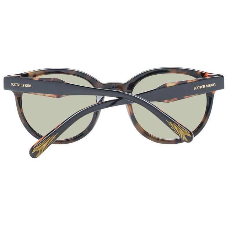 Scotch & Soda Black Men Men's Sunglasses