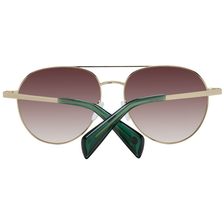 Ted Baker Gold Men Men's Sunglasses