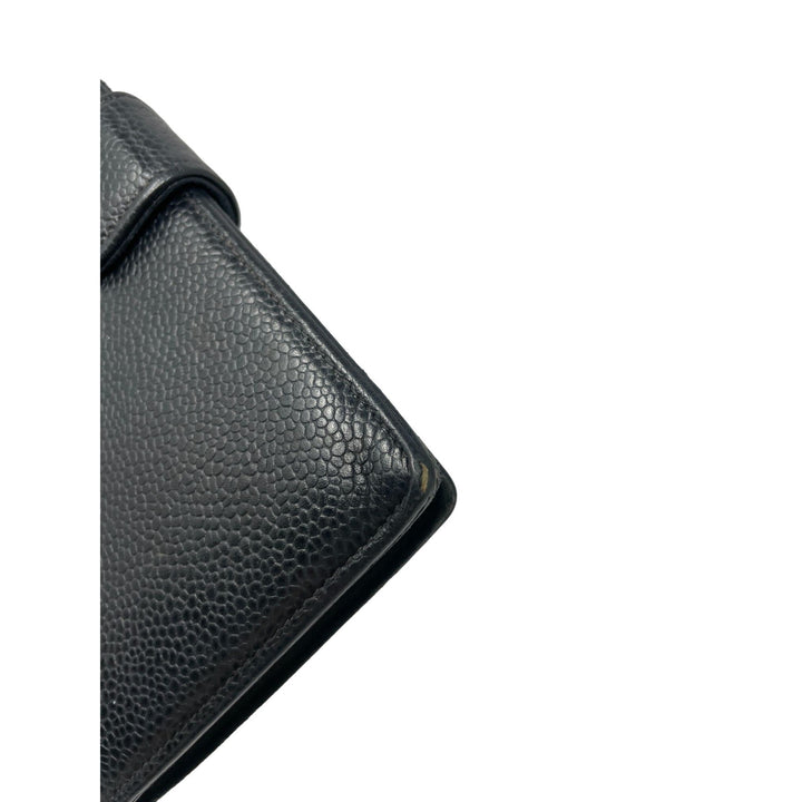 Top Quality Chanel Top Quality Chanel Timeless Caviar Continental Wallet - Black