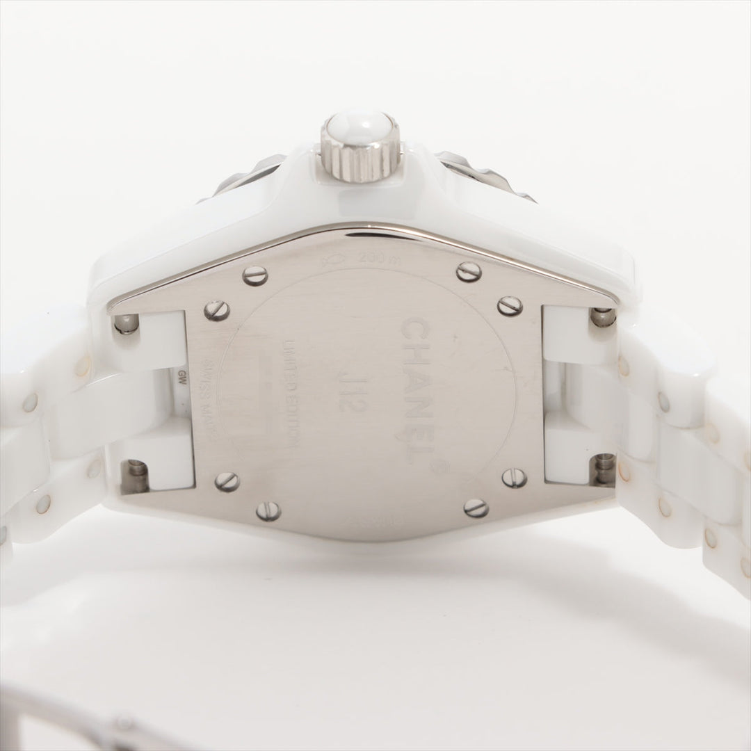 Top Quality Chanel J12 H5239 SSCE QZ White