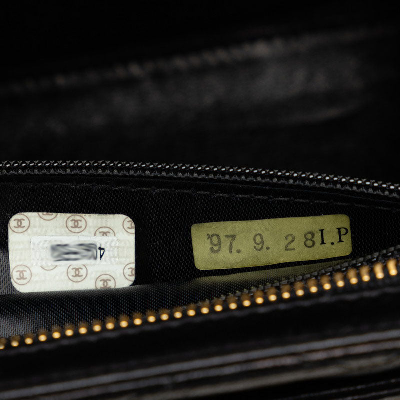 Top Quality Chanel Matrases Cocomark Mini Chantot Top Bag Black Caviar   Chanel