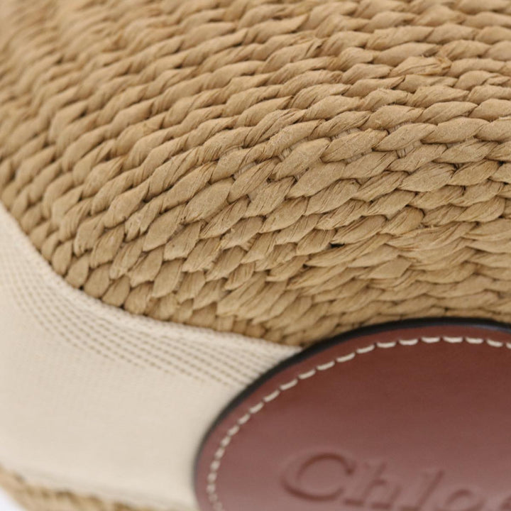 Chloe Small Woody Shoulder Bag straw Beige 03-21-68-65 49911