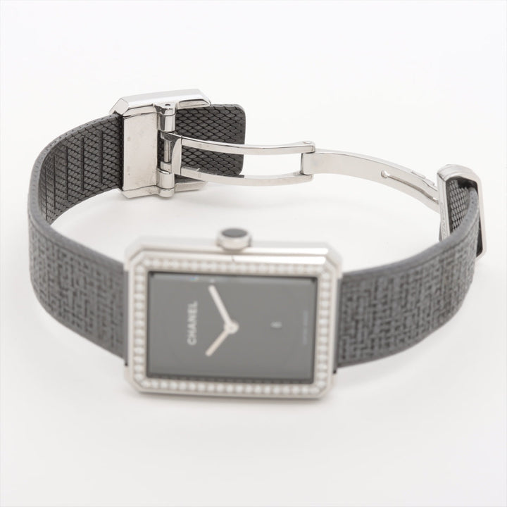 Top Quality Chanel Boyfriend Twid H5318 SS QZ Black