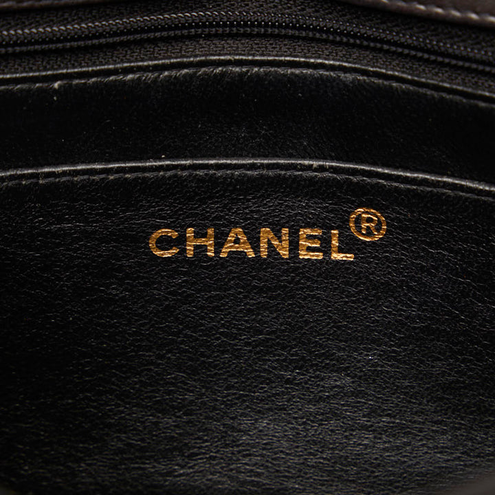 Top Quality Chanel Diana 23 Chain Shoulder Bag Black Lambskin Leather Ladies Chanel