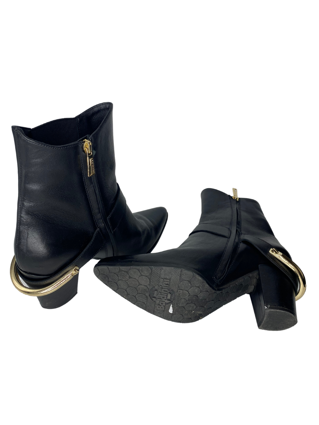 Baldinini Stirrup Studded Boots |US8.5|IT38.5|
