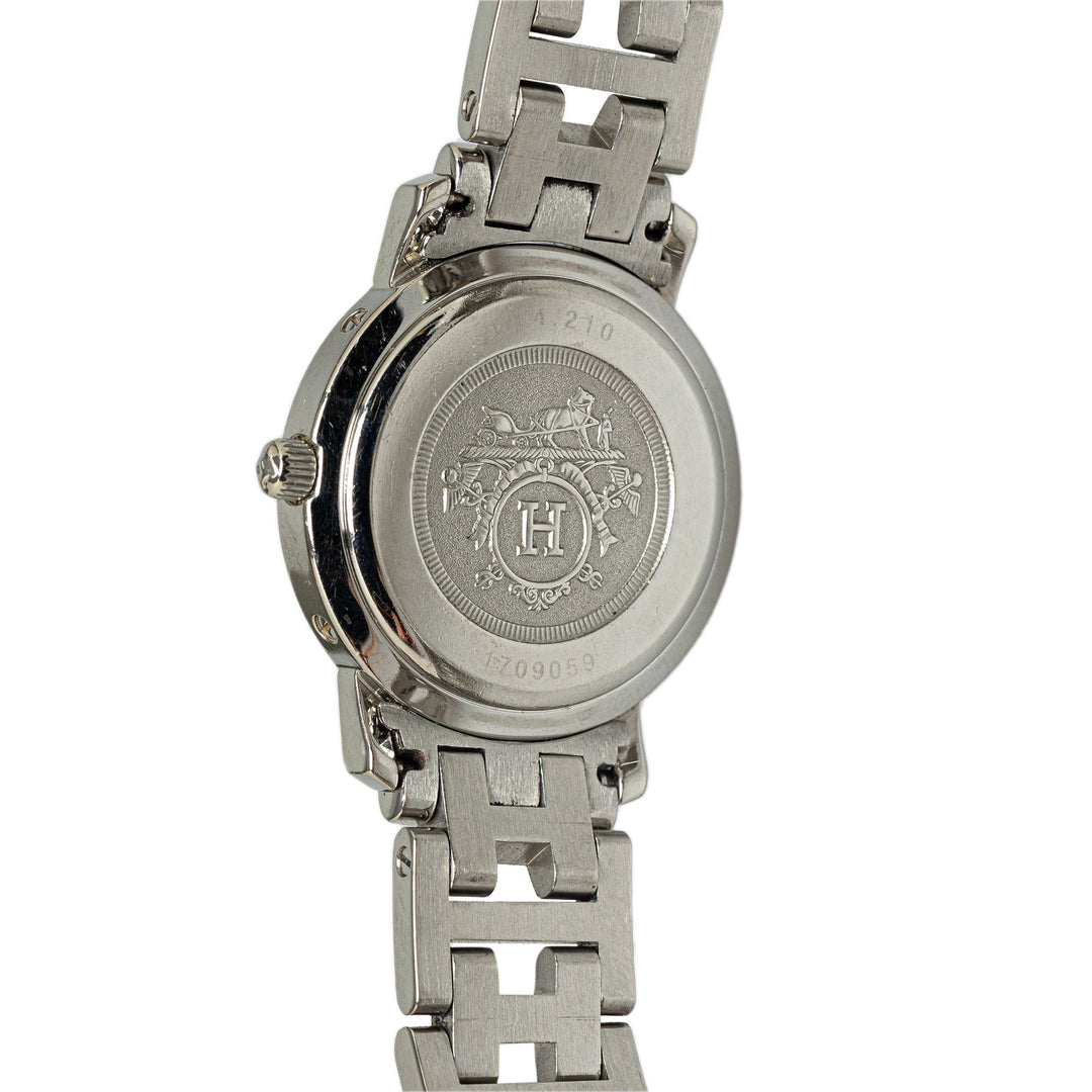 Top quality Hermes CL4.210 Quartz Stainless Steel Clipper Watch