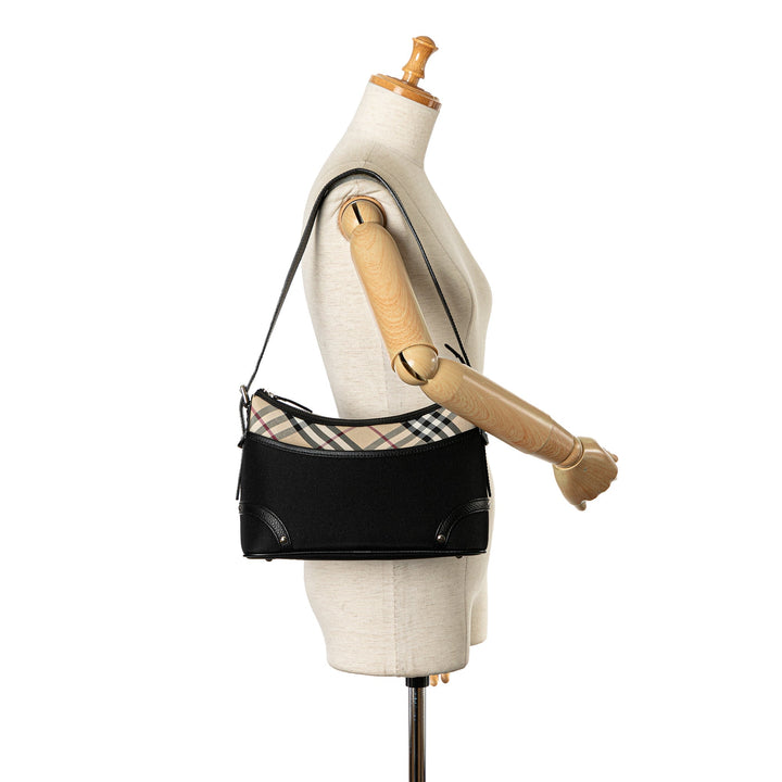 BURBERRY Nova Check Shoulder Bag