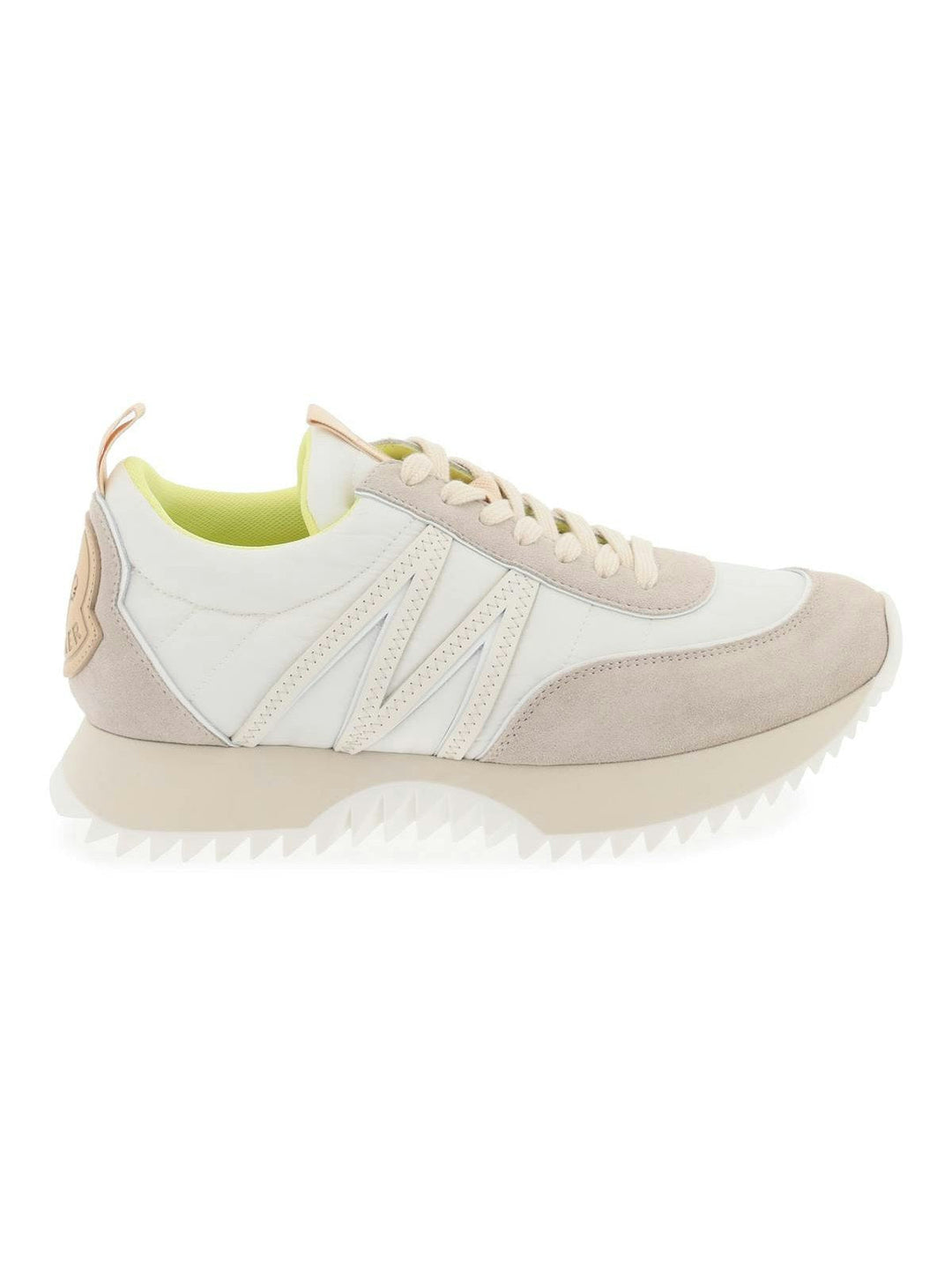 BASIC PACEY SNEAKERS IN NYLON AND SUEDE LEATHER.