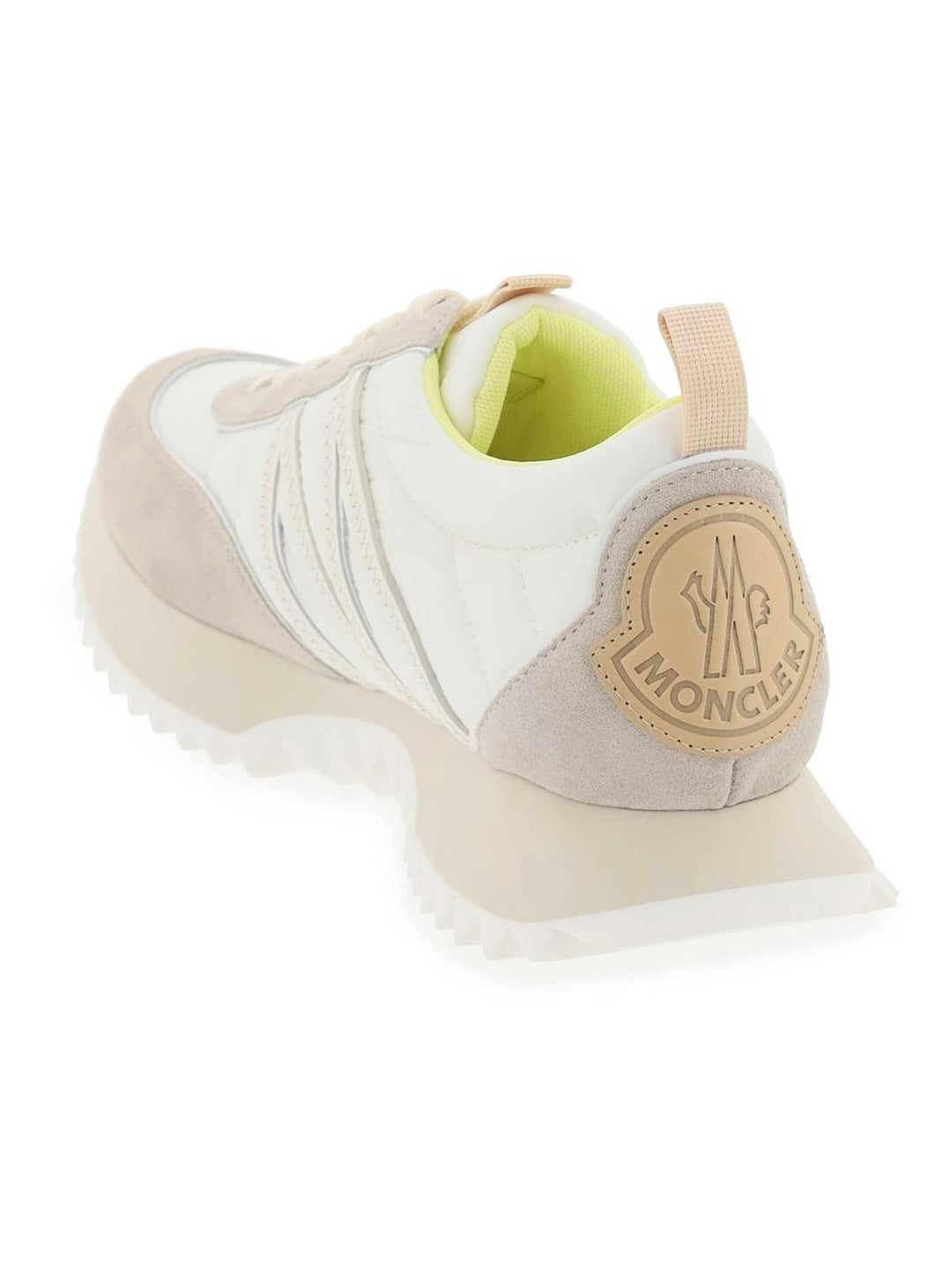 BASIC PACEY SNEAKERS IN NYLON AND SUEDE LEATHER.