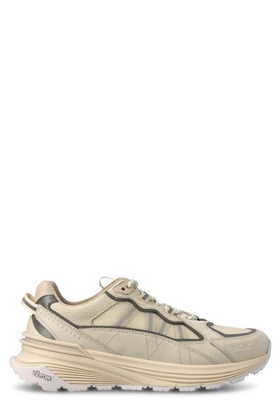 LEATHER LACED SNEAKERS