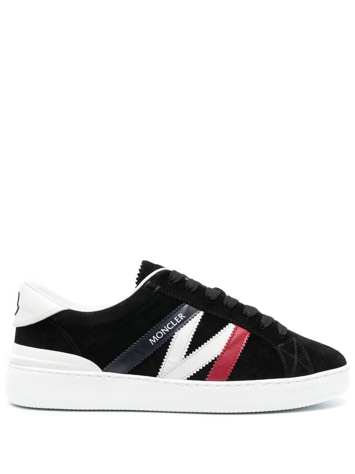 NAVY CALF SUEDE SNEAKERS