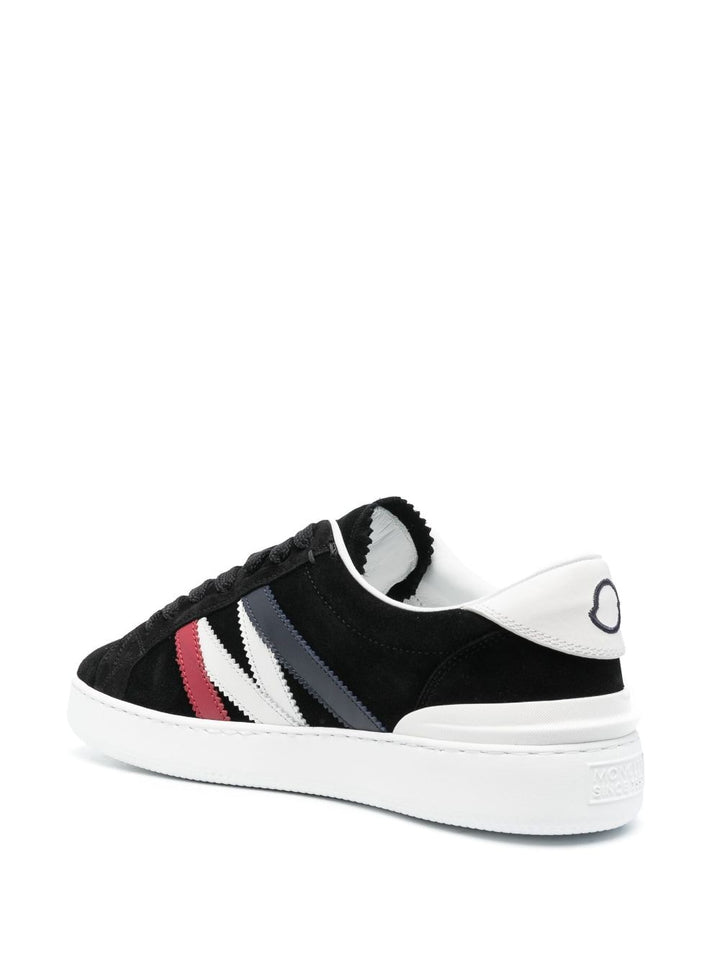 NAVY CALF SUEDE SNEAKERS