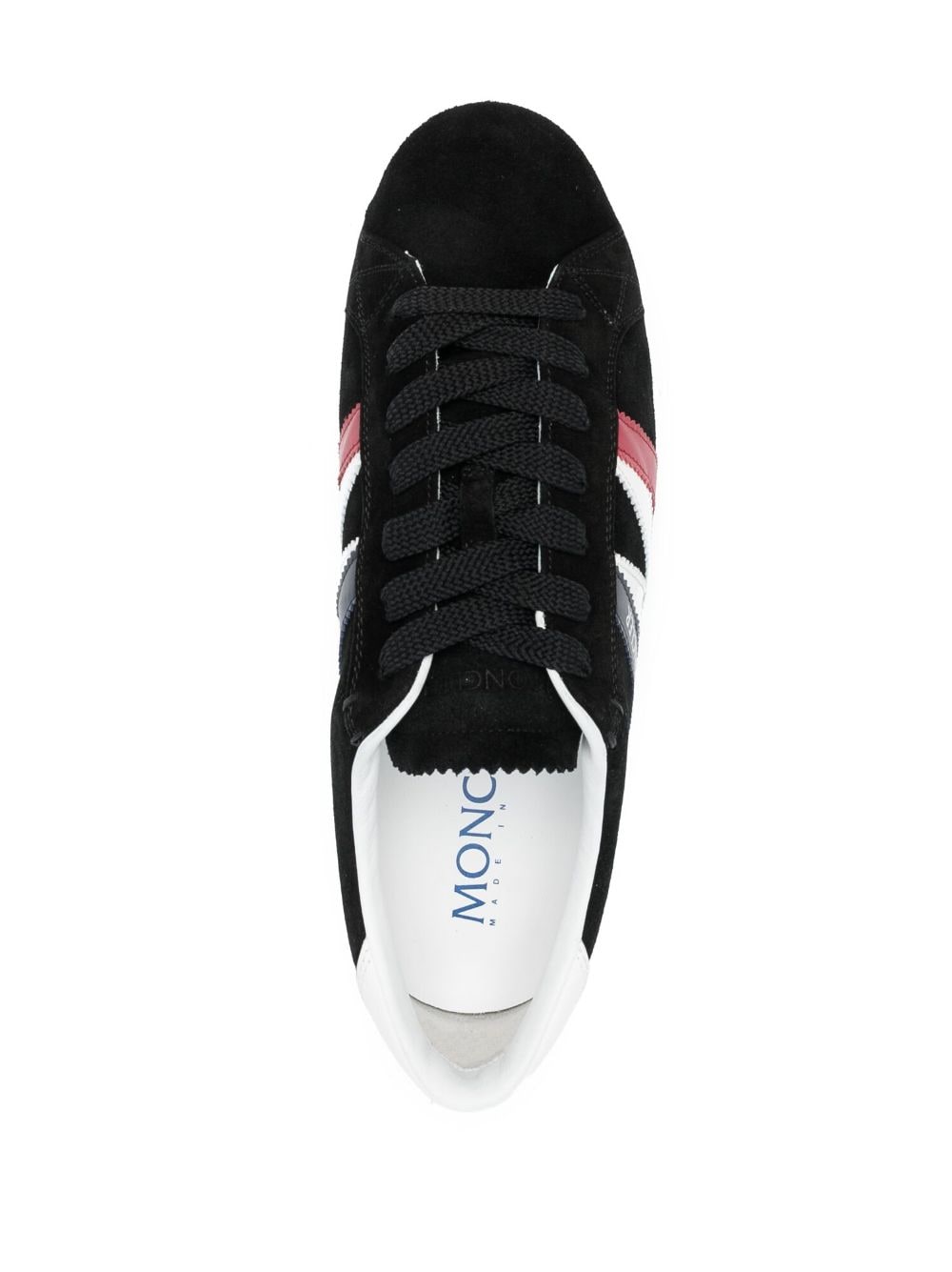 NAVY CALF SUEDE SNEAKERS