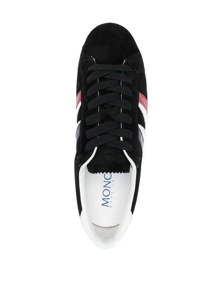 NAVY CALF SUEDE SNEAKERS