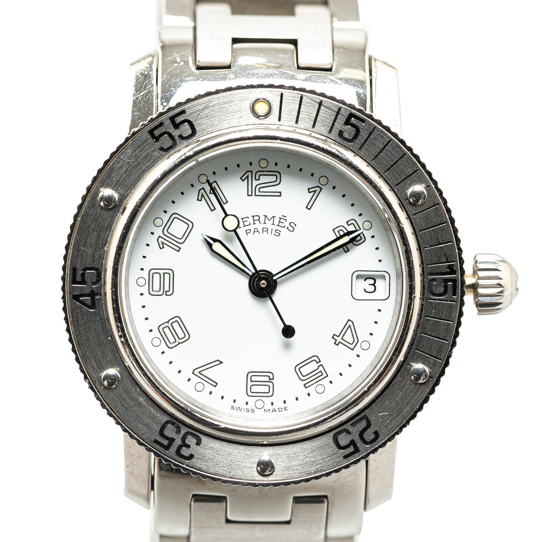 Top quality Hermes Quartz Stainless Steel Clipper Diver Watch