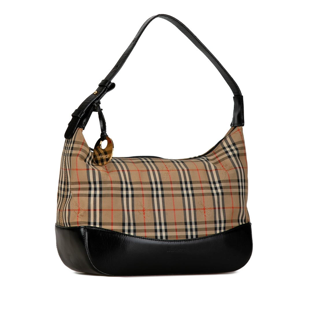BURBERRY Haymarket Check Shoulder Bag