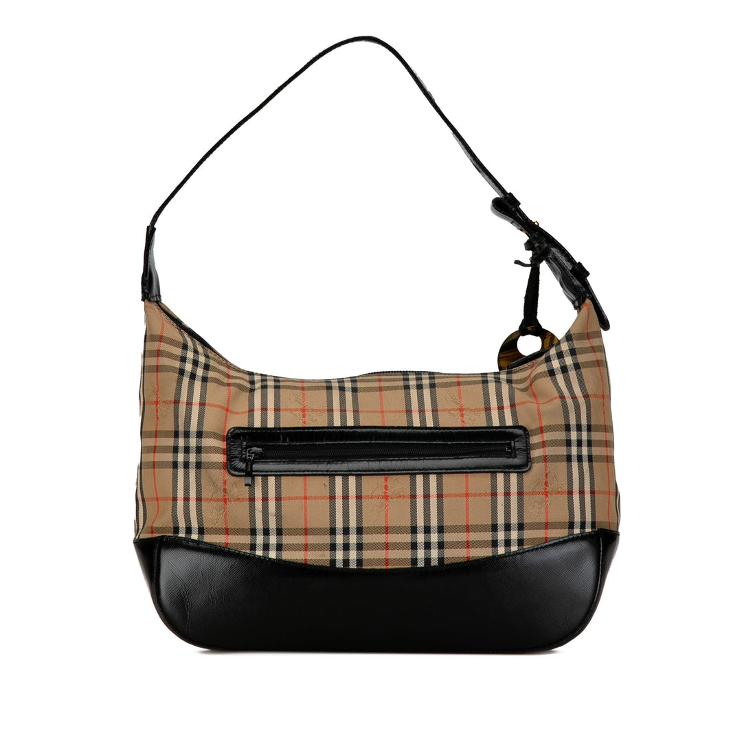 BURBERRY Haymarket Check Shoulder Bag