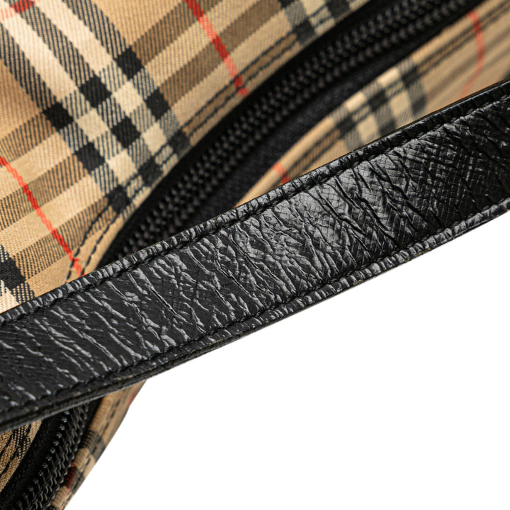 BURBERRY Haymarket Check Shoulder Bag