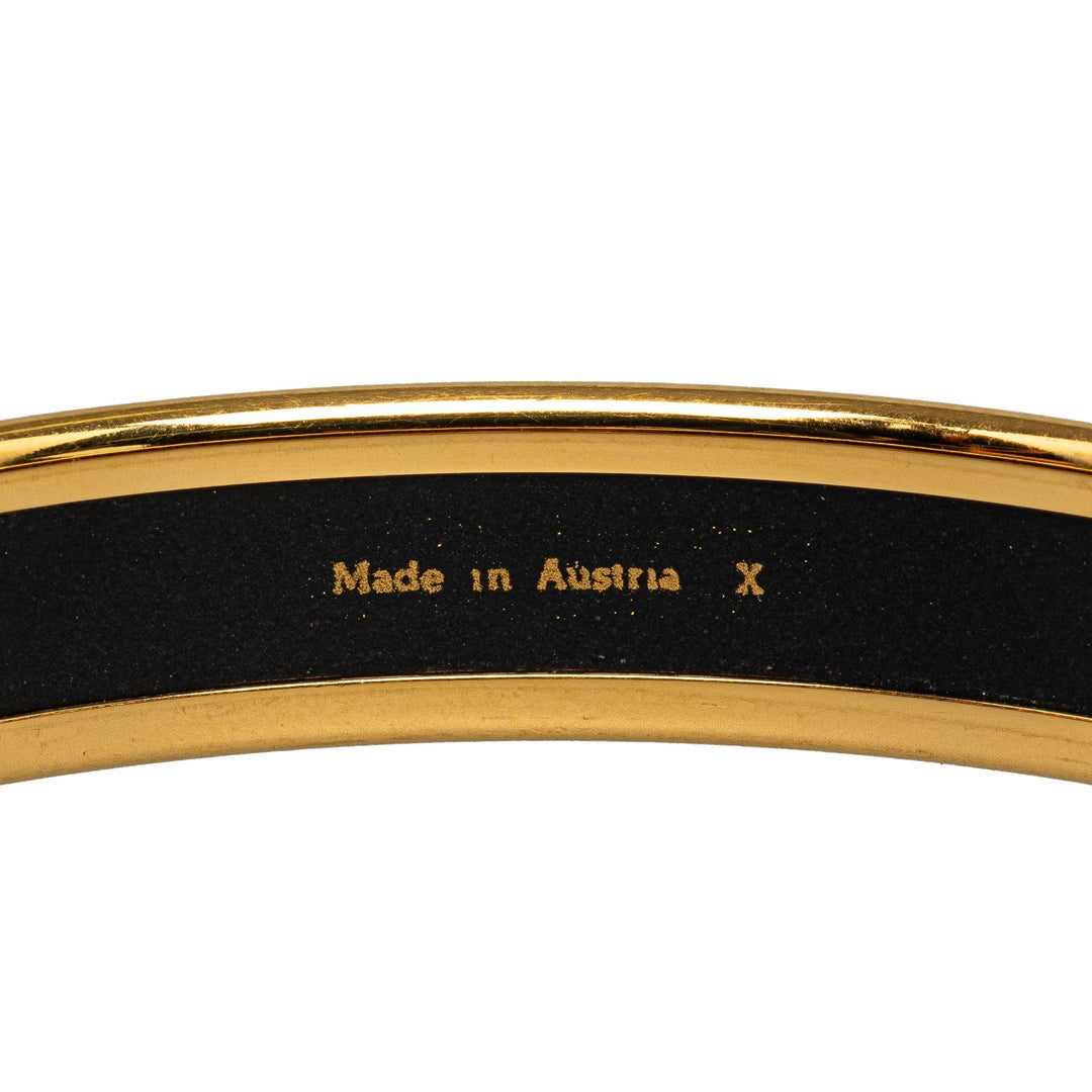 Top quality Hermes Narrow Enamel Bangle Costume Bracelet