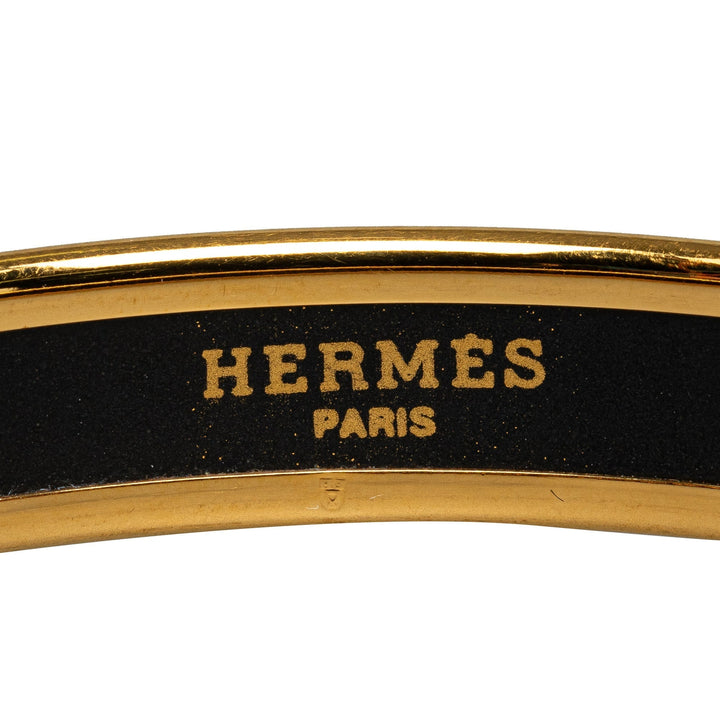 Top quality Hermes Narrow Enamel Bangle Costume Bracelet