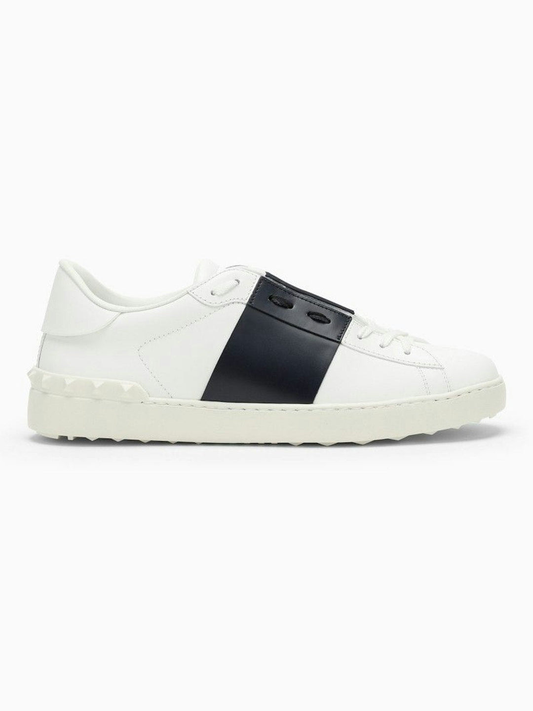 WHITE/BLACK OPEN SNEAKER