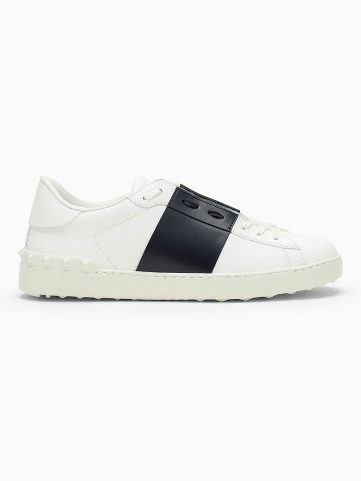 WHITE/BLACK OPEN SNEAKER