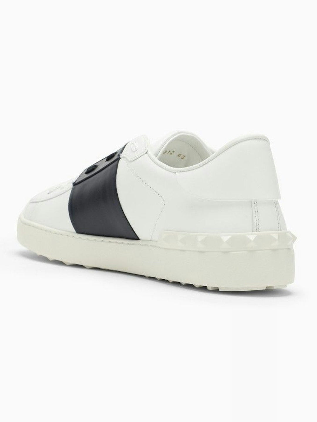 WHITE/BLACK OPEN SNEAKER
