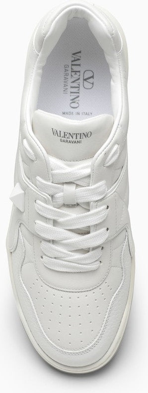 ONE STUD XL WHITE LEATHER SNEAKER