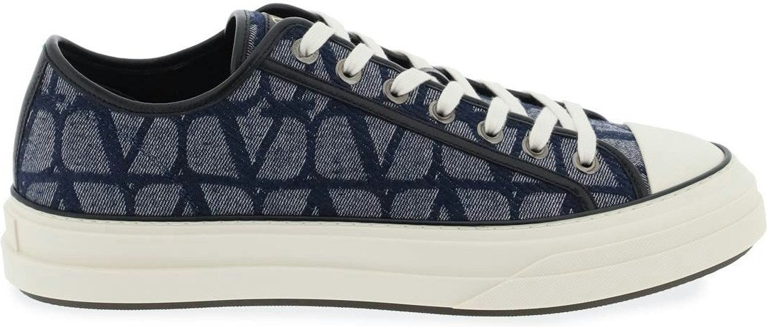 TRAINER LOW-TOP TOTALOOP TOILE ICONOGRAPHE BLUE/BLACK