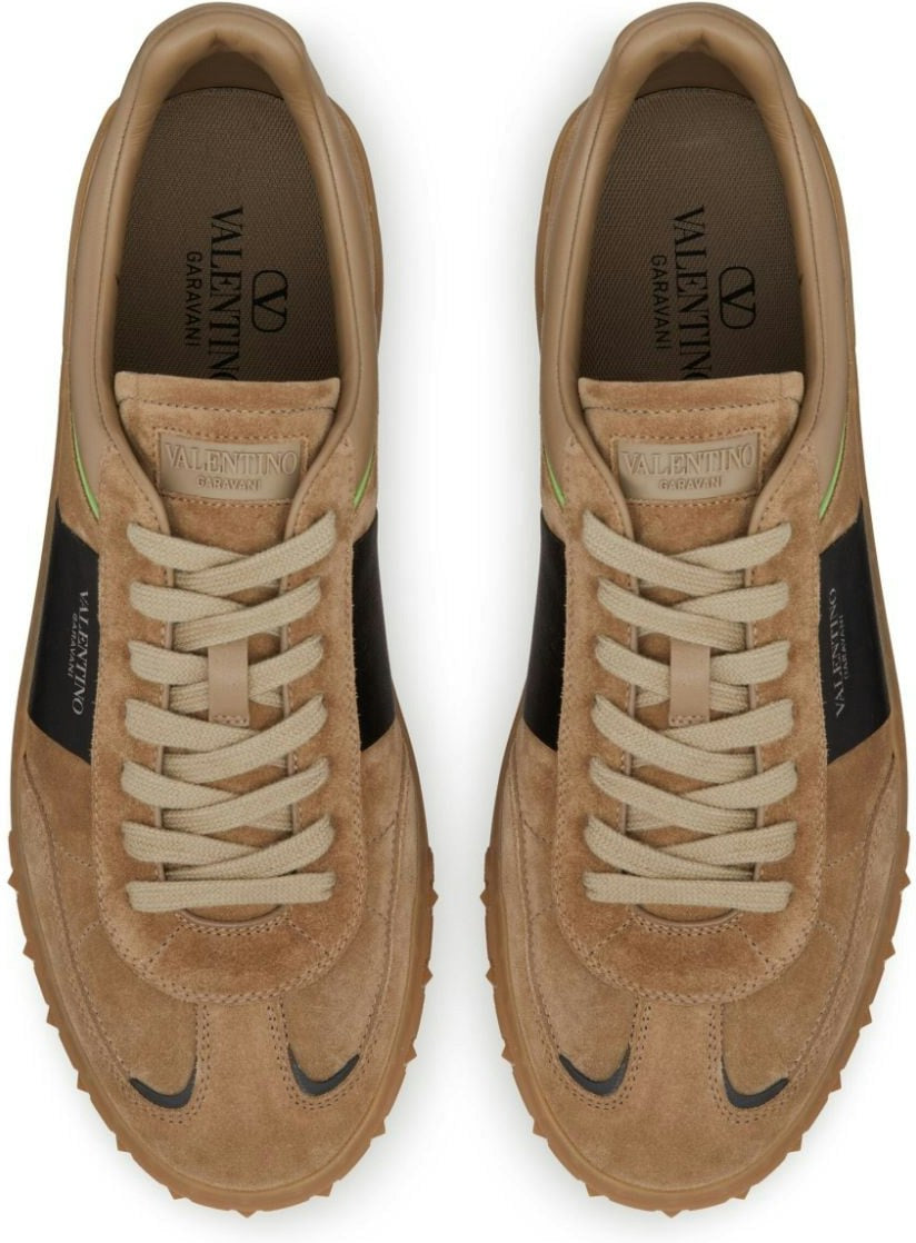 UPVILLAGE LEATHER SNEAKERS