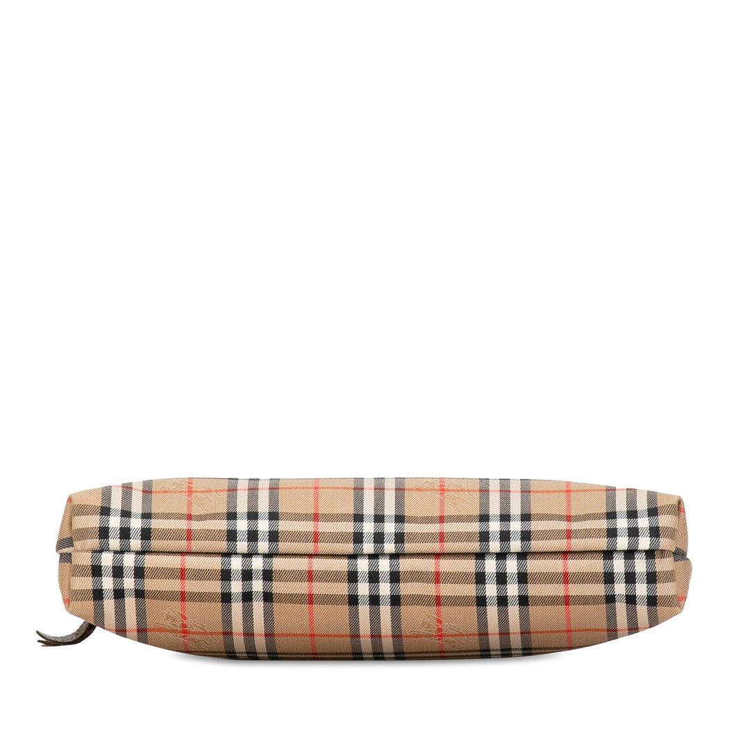 BURBERRY Haymarket Check Clutch Clutch Bag