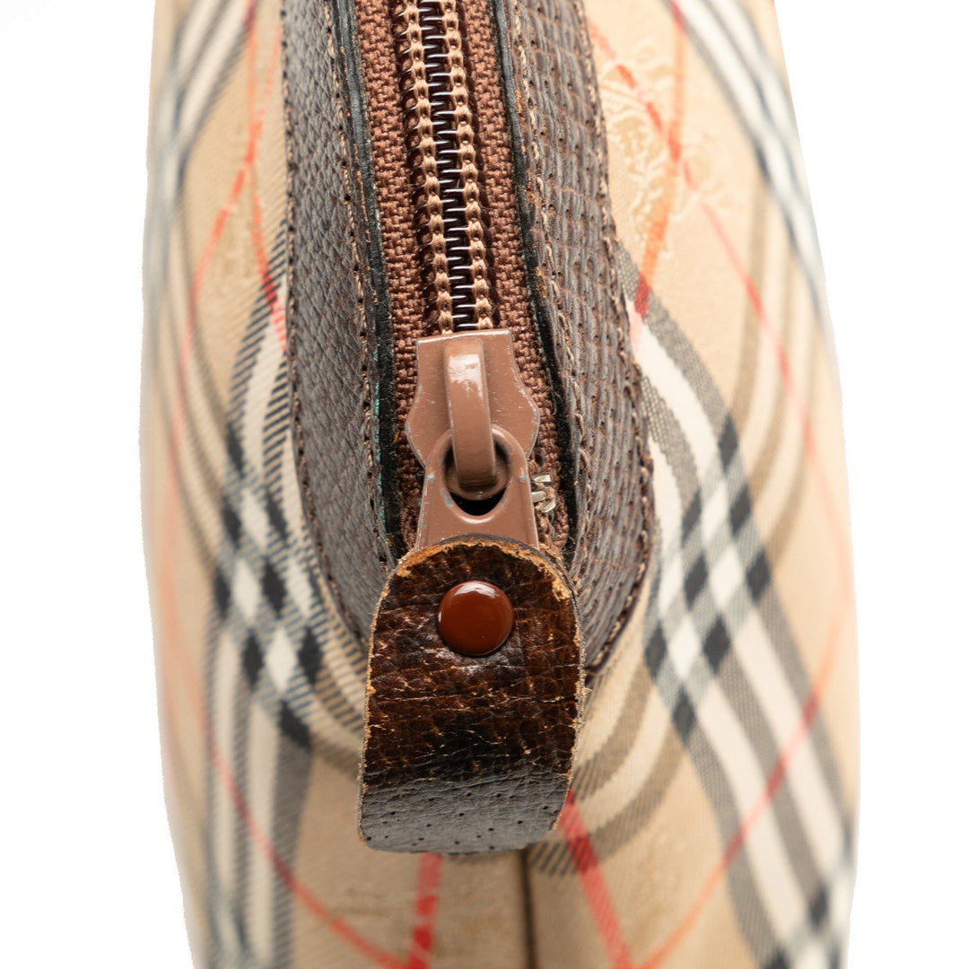 BURBERRY Haymarket Check Clutch Clutch Bag