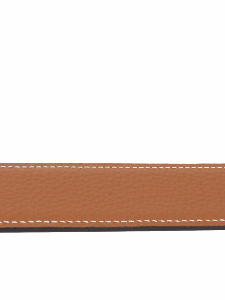 Hermes Constance Belt Black 38mm.