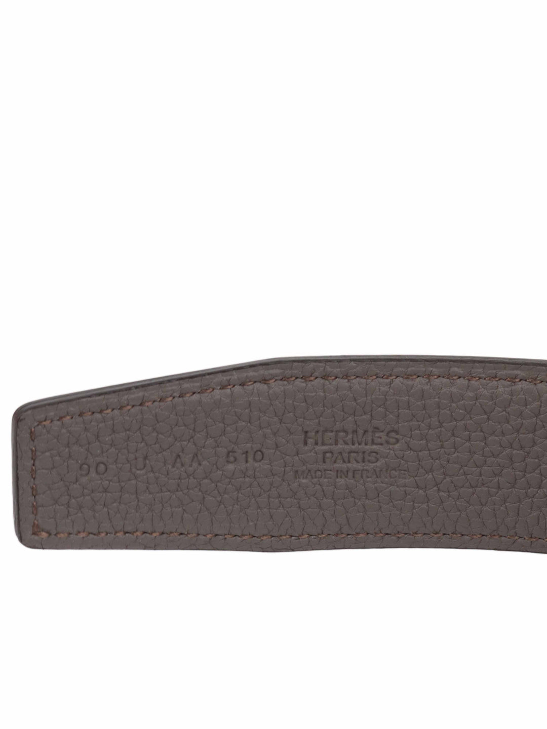 Hermes Constance Belt Black 32mm Reversible.